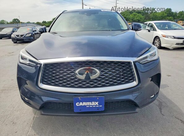 3PCAJ5M17LF118554 2020 INFINITI QX50 Blue წინა ხედი