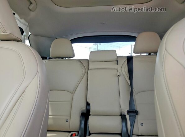 3PCAJ5M17LF118554 2020 INFINITI QX50 Blue უკანა სავარძლების ხედი