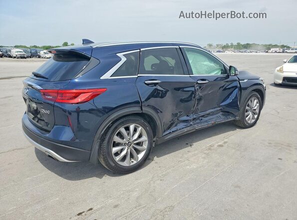 3PCAJ5M17LF118554 2020 INFINITI QX50 Blue უკანა მარჯვენა