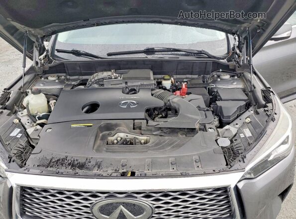 3PCAJ5M19LF117826 2020 INFINITI QX50 Gray Widok komory silnika