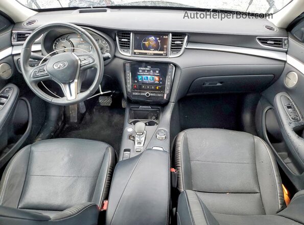 3PCAJ5M19LF117826 2020 INFINITI QX50 Gray Widok deski rozdzielczej