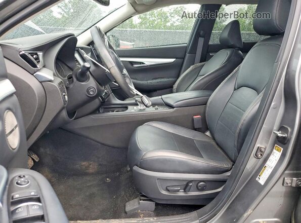 3PCAJ5M19LF117826 2020 INFINITI QX50 Gray Widok wnętrza z przodu