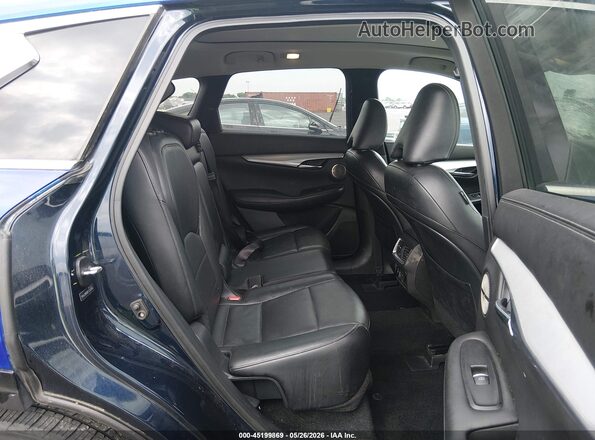 3PCAJ5M30KF120355 2019 INFINITI QX50 Blue VIN კოდის სტიკერის ხედი