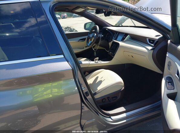 3PCAJ5M30KF123465 2019 INFINITI QX50 Gray Սալոնի դիմացի տեսք