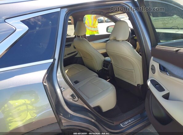 3PCAJ5M30KF123465 2019 INFINITI QX50 Gray VIN կոդի պիտակի տեսք