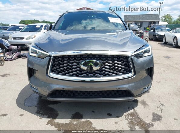 3PCAJ5M30KF123465 2019 INFINITI QX50 Gray Սարքավորումների վահանակի տեսք