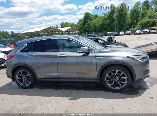 3PCAJ5M30KF123465 2019 INFINITI QX50 Gray Սալոնի հետևի տեսք
