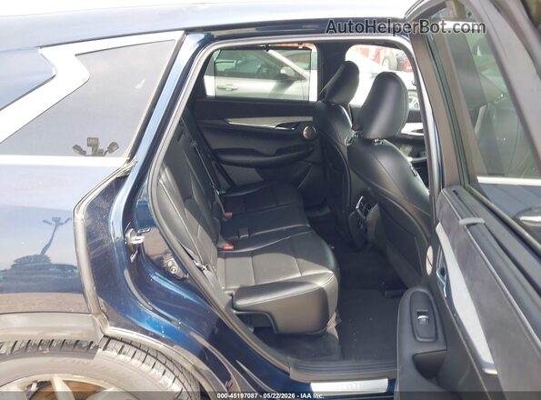 3PCAJ5M31KF101958 2019 INFINITI QX50 Blue VIN sticker view