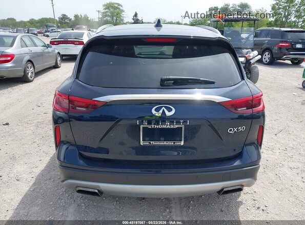 3PCAJ5M31KF101958 2019 INFINITI QX50 Blue 
