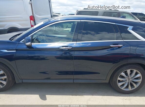 3PCAJ5M32KF137125 2019 INFINITI QX50 Blue სალონის 360-გრადუსიანი ხედი