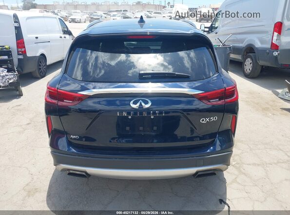 3PCAJ5M32KF137125 2019 INFINITI QX50 Blue 