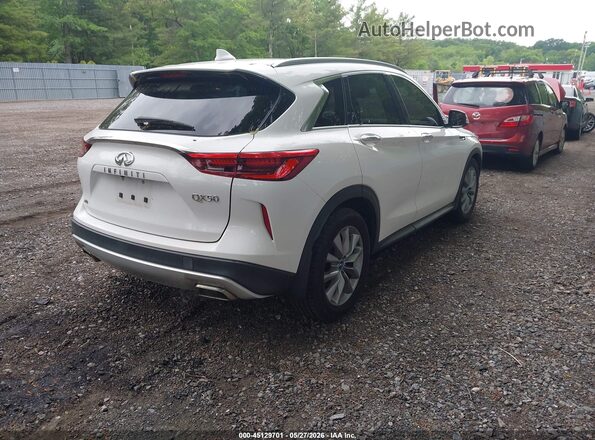3PCAJ5M33KF144228 2019 INFINITI QX50 Белый Задняя правая четверть
