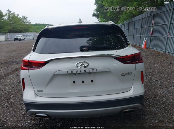 3PCAJ5M33KF144228 2019 INFINITI QX50 Белый 