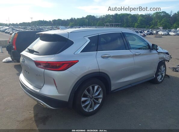 3PCAJ5M33LF100571 2020 INFINITI QX50 Silver უკანა მარჯვენა
