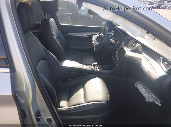 3PCAJ5M33LF100571 2020 INFINITI QX50 Silver წინა სალონის ხედი