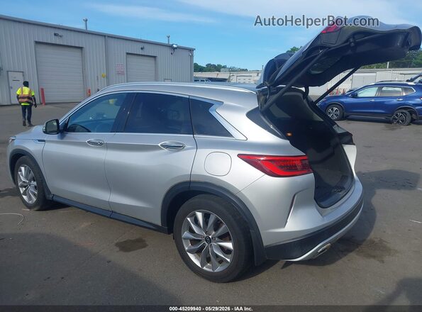 3PCAJ5M33LF100571 2020 INFINITI QX50 Silver უკანა მარცხენა