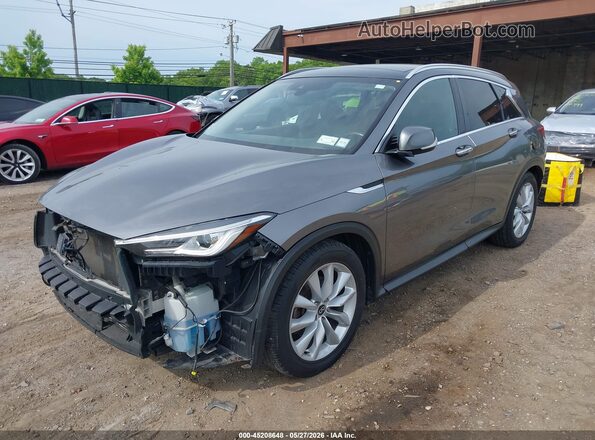 3PCAJ5M34KF109066 2019 INFINITI QX50 Gray Передня ліва чверть