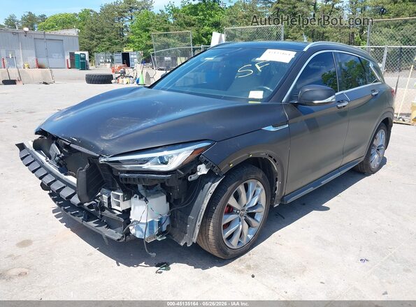 3PCAJ5M34LF111935 2020 INFINITI QX50 Белый Передняя левая четверть