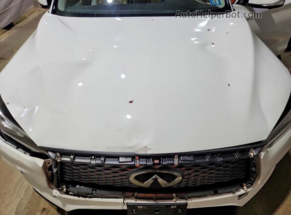 3PCAJ5M35KF147289 2019 INFINITI QX50 White Շարժիչի բաժամունքի տեսք