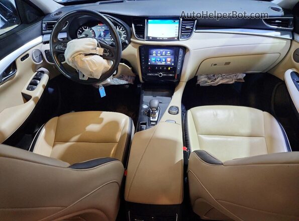 3PCAJ5M35KF147289 2019 INFINITI QX50 White Առջևի վահանակի տեսք