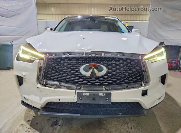3PCAJ5M35KF147289 2019 INFINITI QX50 White Դիմացի տեսք