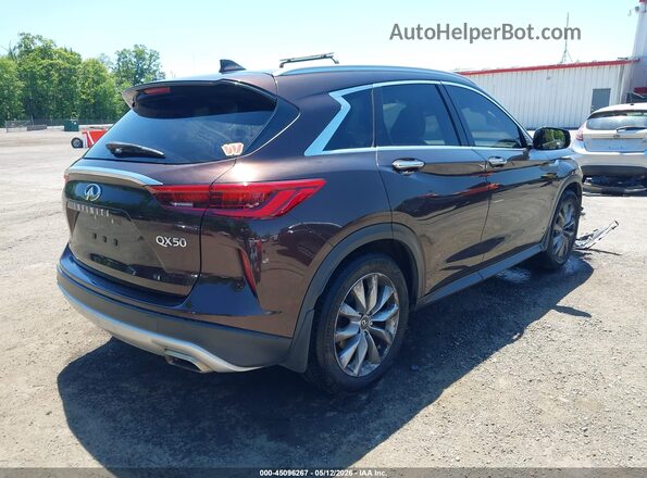 3PCAJ5M35LF103519 2020 INFINITI QX50 Brown უკანა მარჯვენა