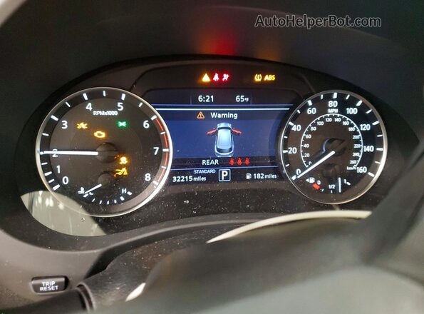 3PCAJ5M35LF111281 2020 INFINITI QX50 Белый Вид щитка приборов
