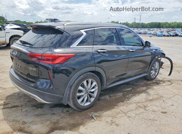 3PCAJ5M35LF111653 2020 INFINITI QX50 Black Trasero derecho