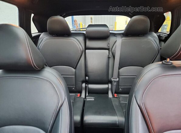3PCAJ5M38LF106642 2020 INFINITI QX50 Black Հետևի նստատեղերի տեսք
