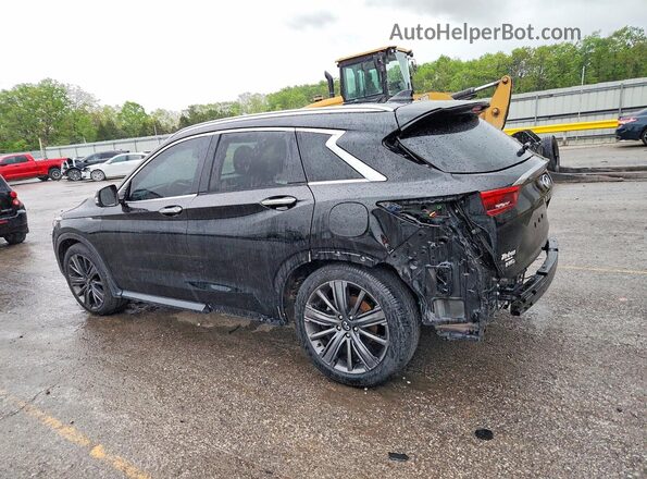 3PCAJ5M38LF106642 2020 INFINITI QX50 Black Հետևի ձախ
