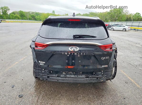 3PCAJ5M38LF106642 2020 INFINITI QX50 Black Հետևի տեսք