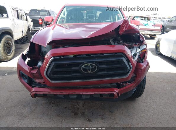 3TMAZ5CN0NM194502 2022 TOYOTA TACOMA Red Front view