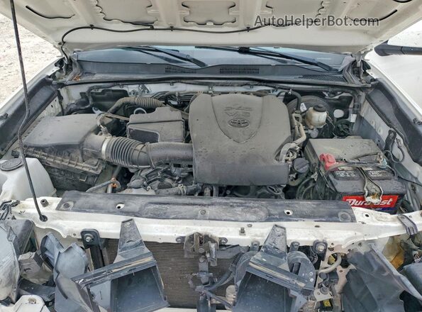 3TMAZ5CN4LM118732 2020 TOYOTA TACOMA White უკანა სალონის ხედი