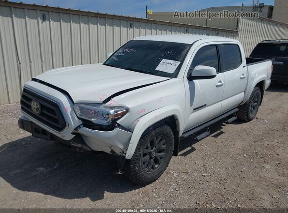 3TMAZ5CN4PM209263 2023 TOYOTA TACOMA Белый Передняя левая четверть