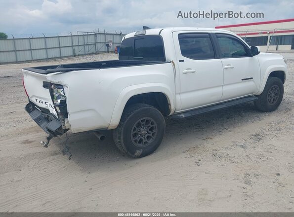 3TMAZ5CN6JM067473 2018 TOYOTA TACOMA White Trasero derecho