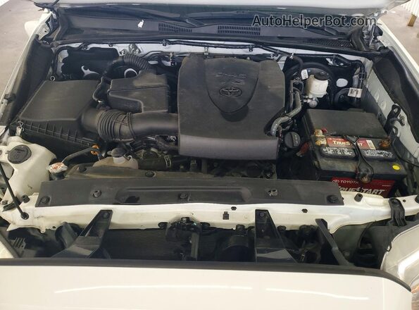 3TMAZ5CN6MM152253 2021 TOYOTA TACOMA Белый Вид задней части салона