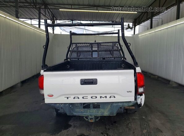 3TMAZ5CN6MM152253 2021 TOYOTA TACOMA Белый Вид сзади