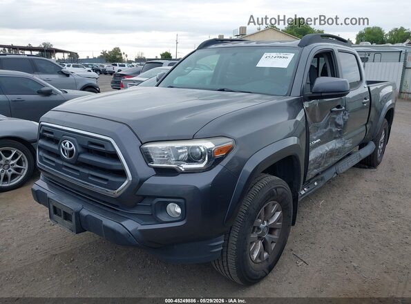 3TMBZ5DN0HM010442 2017 TOYOTA TACOMA Gray Front left