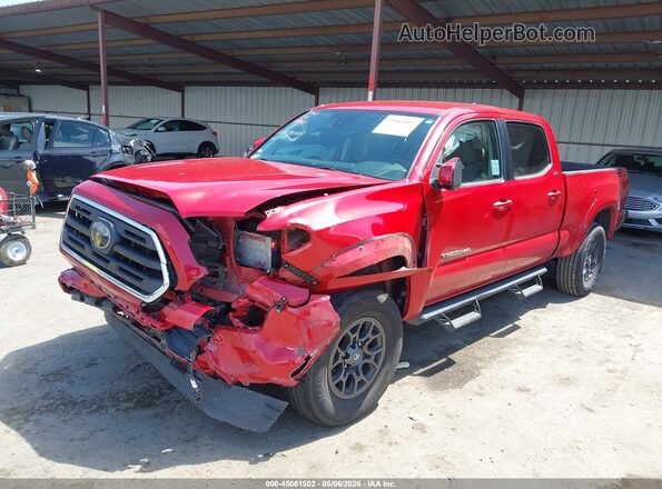 3TMBZ5DN0JM012391 2018 TOYOTA TACOMA Burgundy Front left