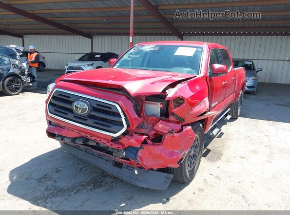 3TMBZ5DN0JM012391 2018 TOYOTA TACOMA Burgundy Front view