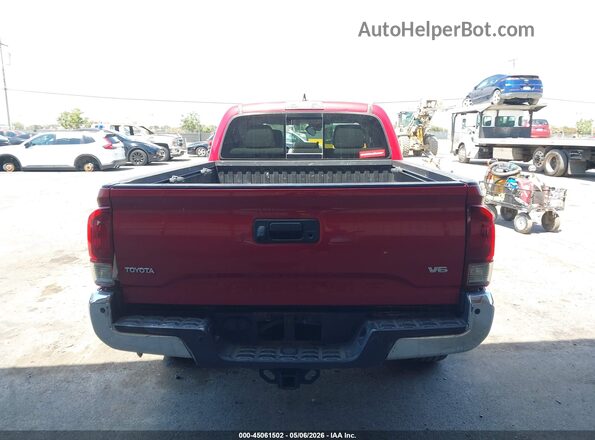 3TMBZ5DN0JM012391 2018 TOYOTA TACOMA Burgundy 