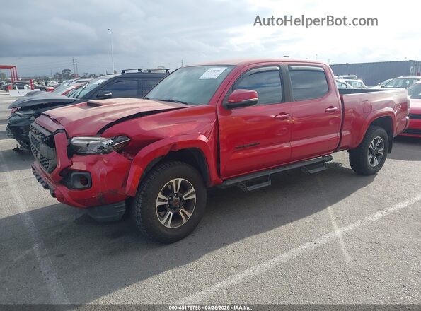 3TMBZ5DN3LM024327 2020 TOYOTA TACOMA Orange წინა მარცხენა ხედი სამი მეოთხედიდან