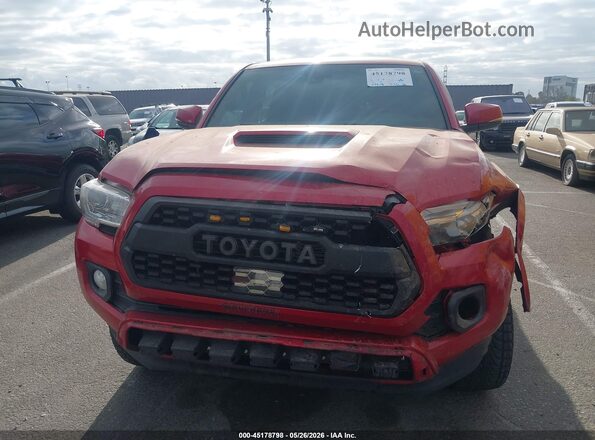 3TMBZ5DN3LM024327 2020 TOYOTA TACOMA Orange უკანა სალონის ხედი