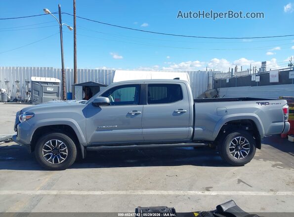3TMBZ5DN4MM028372 2021 TOYOTA TACOMA Silver უკანა სალონის ხედი