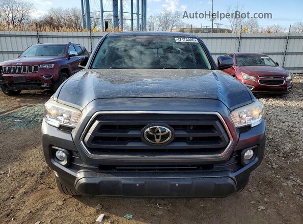 3TMBZ5DN8MM028651 2021 TOYOTA TACOMA Gray 