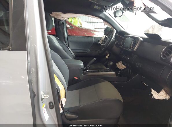 3TMBZ5DNXLM026818 2020 TOYOTA TACOMA Gray წინა სალონის ხედი