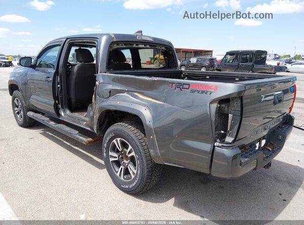 3TMCZ5AN0HM044129 2017 TOYOTA TACOMA Gray Tył lewy