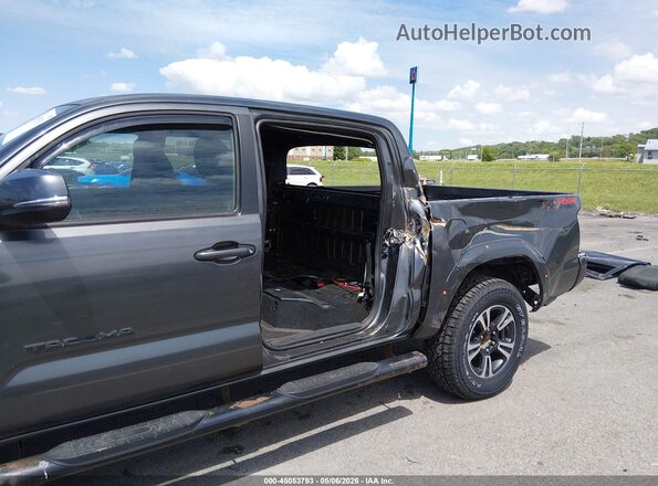 3TMCZ5AN0HM044129 2017 TOYOTA TACOMA Gray Widok z przodu