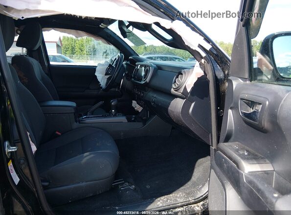 3TMCZ5AN0KM209183 2019 TOYOTA TACOMA Black Widok wnętrza z przodu