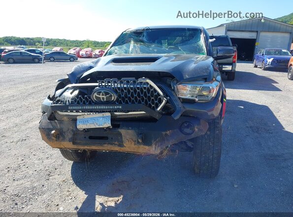3TMCZ5AN0KM258304 2019 TOYOTA TACOMA Gray 